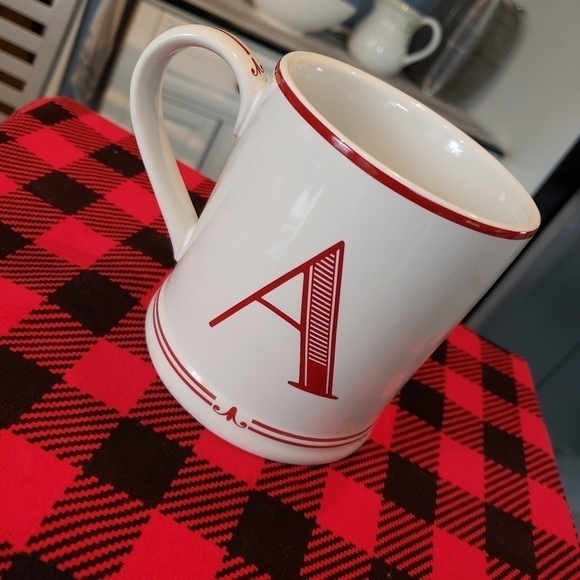 Sur La Table "A" Initial Coffee Mug - Picture 5 of 7